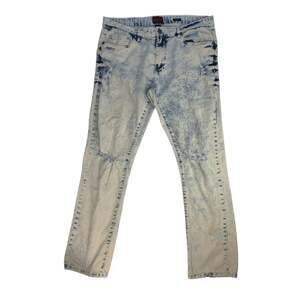 Truth.Substance Common Sense Acid Wash Distressed Skinny Fit Jeans 34x32